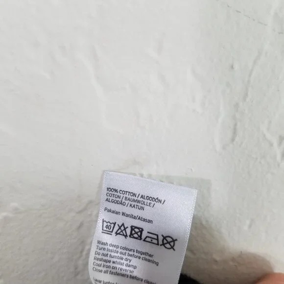 Women's Black Asymmetric Strap Cropped Top Adidas Ivy Park Worn Once - Picture 9 of 9